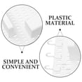 thumbnail image 3 of 1 Set Pegboard Wall Organizer Panels White Minimalist Design for Homeowners Kitchen Storage, 3 of 8