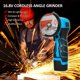 thumbnail image 4 of Molmilla de Ángulo Inalámbrico Multifuncional 7000 rpm Herramienta de Molienda Eléctrica Mini Molinillo Con 2 piezas 16.8V 2000 MAH BATERÍA Y CUCHILLA DE CORTE PARA CORTAR, 4 of 7