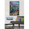 thumbnail image 2 of Disney Pixar Cars 2 - Triptych 2 Wall Poster, 22.375" x 34", Framed, 2 of 3