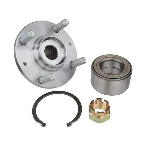 Front Wheel Hub Repair Kit - Compatible with 2005 - 2011 Hyundai Accent 2006 2007 2008 2009 2010