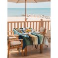 thumbnail image 2 of Outdoor Table Cloth with Umbrella Hole and Zipper, Colorful Abstract Art Waterproof Rectangle Tablecloth 60"x102", Mountain Modern Watercolor Washable Table Cover for Outside Party Patio Picnic, 2 of 8