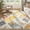 Colorful, variant on EnHomee 8x10 Area Rugs for Living Room Bedroom Vintage Indoor Carpet Rugs Machine Washable Area Rug,Khaki