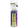 Sharpie Highlighter, Clear View Highlighter with See-Through Chisel Tip, Stick Highlighter, Yellow, 2 Count