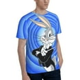 thumbnail image 2 of Looney Tunes Bugs Bunny T-Shirts 3d Printed Short Sleeve Tee Shirt For Men, 2 of 8