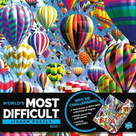 Buffalo Games Vivid - Hot Air Ballons - Worlds Most Difficult Puzzle Mint / new