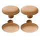 thumbnail image 2 of 4 ganchos de madera para colgar en la pared con asas de madera, decoración de diseño nórdico versátil. Oval, 2 of 9