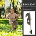 thumbnail image 6 of Soimiss 2Pcs Wooden Erhu Bow Replacement Easy Install Silver Musical Bow, 6 of 8
