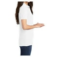 thumbnail image 3 of Womens Core Blend Cotton/Polyester Pique Polo White Small, 3 of 6