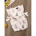 thumbnail image 4 of Dewadbow Newborn Infant Baby Girls Deer Romper Jumpsuit Clothes Summer Outfit, 4 of 6