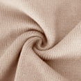 thumbnail image 6 of Womens Knitted Mock Neck Sweater Lantern Long Sleeve Plain Pullover Tops for Fall Winter Casual Clothes Loose Fit (XX-Large, White), 6 of 6