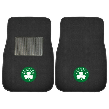 Fanmats Nba Mat - NBA Boston Celtics Embroidered Car Mats