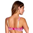 thumbnail image 3 of Bra balconette Push Up Ilusión 7212 fucsia oscuro 36B, 3 of 3