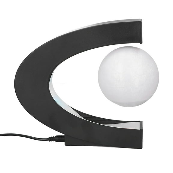 Levitating Moon Lamp ABS Floating Night Light for Office Home Decoration 100‑240VUS Plug