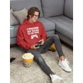 thumbnail image 3 of Tstars Mens Video Game Gift for Gamer Shirt I Paused My Game to Be Here Cool Funny Humor Nerdy Geek Gaming Birthday Gift for Dad Husband Son Hoodie, 3 of 7