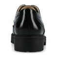 thumbnail image 6 of Journee Womens Claudiya Lug Outsole Almond Toe Oxford, Widths Available, 6 of 8