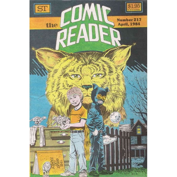 Comic Reader, The #217 VF ; Street Enterprises Comic Book