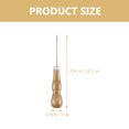 thumbnail image 4 of Pungan Stitching Awls 3Pcs DIY Sewing Awls Leather Repair Tools Wooden Handle Prickers for Home,4.84"X0.79"X0.79", 4 of 10