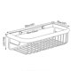 thumbnail image 2 of Brass Shower Caddy - Rustproof Bathroom Caddy with Concealed Installation Screws, Wall Shelves for Kitchen Storage Basket Holder in Chrome, 2 of 5