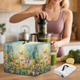 thumbnail image 3 of ZIATUBLES Butterfly Wildflower Print Kitchen Juicer Dust Cover Stain Resistant Appliance Protective Case Kitchen Countertop Organized Decor Accessories, Large Size, 17 "W x 11 "D x 15 "H, 3 of 7