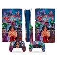 thumbnail image 1 of Vinyl skin suitable for PS5 Slim Disk Edition, console and controller skin suitable,PS5 SILM Cool Sticker,PS5 SILM decoration - Justice League, 1 of 5