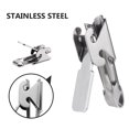 thumbnail image 2 of KAKOWELY nut opener 3pcs Stainless Steel Sunflower Nut Opener Tool Effortless Nut Sheller and Cracker Multi Functional Kitchen Gadget for Nut Portable Nutcracker Chestnut Clip, 2 of 5