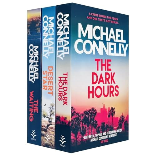 Pre-Owned Renee Ballard and Harry Bosch Thriller Book 4-6 by Michael Connelly 3 Books Collection Set (The Dark Hours, Desert Star & The Waiting)
