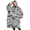 Halloween Doodle Halloween, variant on Oversized Wearable Blanket Hoodie,Halloween Dogs in Ghost Costumes Sherpa Blanket Hoodie with Super Pockets,Super Warm Fuzzy Pullover for Women & Men