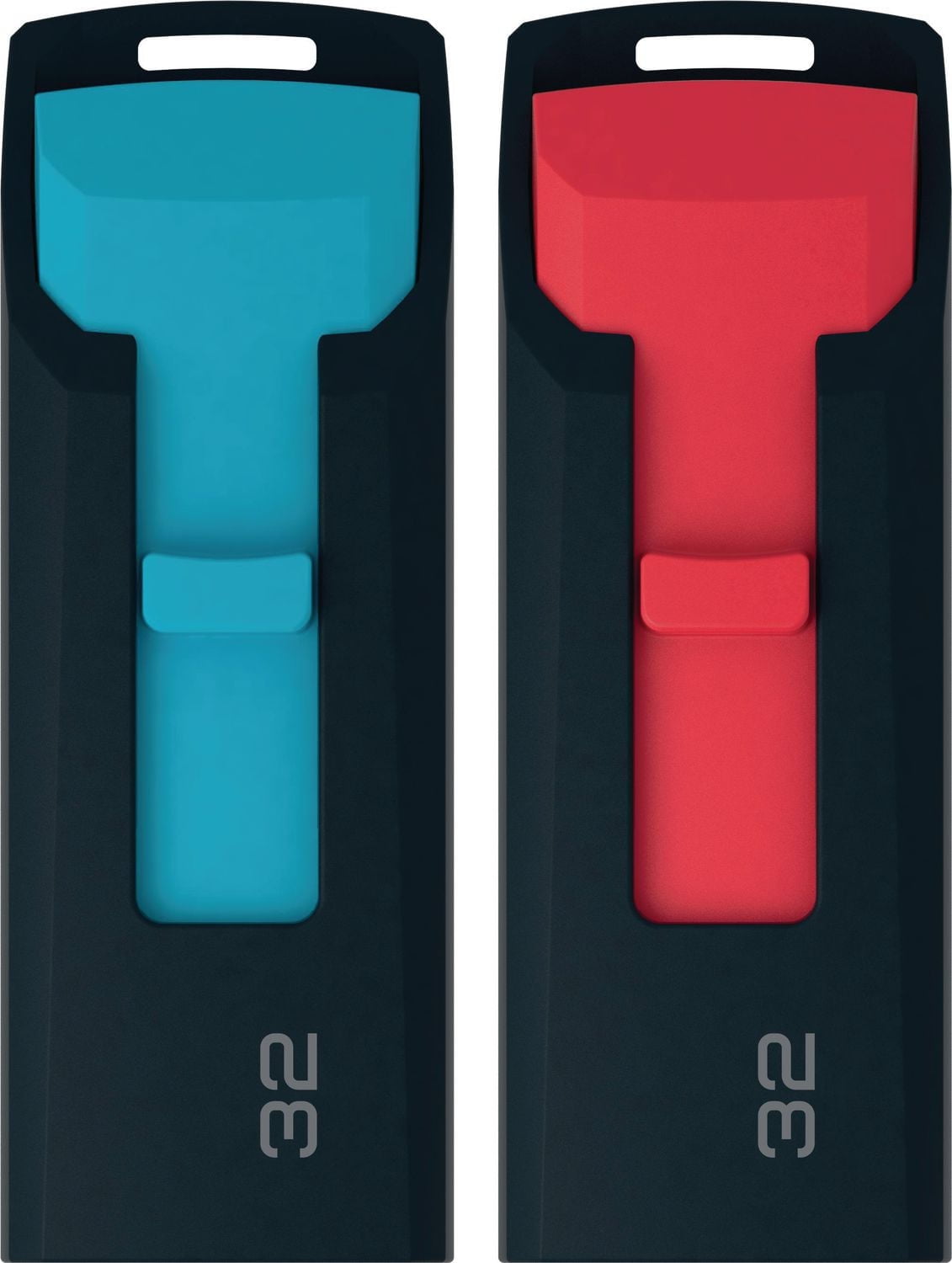 EMTEC USB 2.0 C452 SLIDE 32GB 2PK