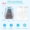 thumbnail image 4 of DAKIMOE Fashion Clear Backpack For School Women School Bookbag Heavy Duty Transparent Backpack, Clear Bookbag, 4 of 8