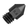 thumbnail image 2 of Baohd 3D Printer Extruder Hardened Steel Nozzle 3D Printer Accessory Replacement for E3D V5 V6, 0.8mm, 2 of 7