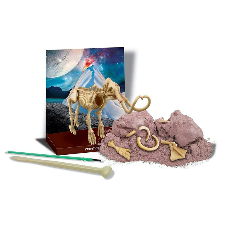 4M KidzLabs Dig A Mammoth Skeleton Kit - Walmart.com