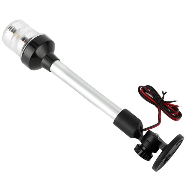 Luz LED Ajustable Para Ancla, Barco De Vela, Yate, Bombilla De Señal Plegable, Redonda De 360, 12 V, 24 V, Base De Aluminio, Pantalla De Lámpara Para PC Para Yates,