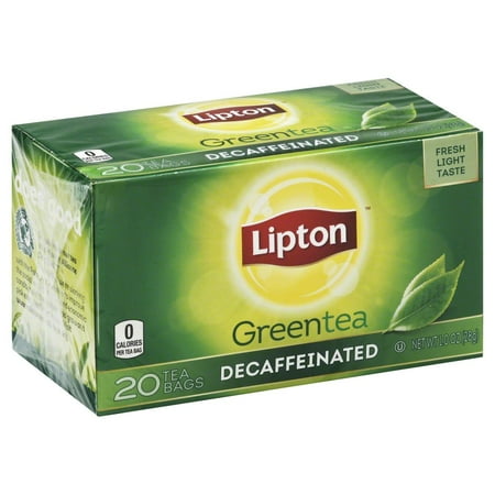 UPC 041000008139 product image for Lipton Green Tea  Decaffeinated  Tea Bags 20 Count Box | upcitemdb.com