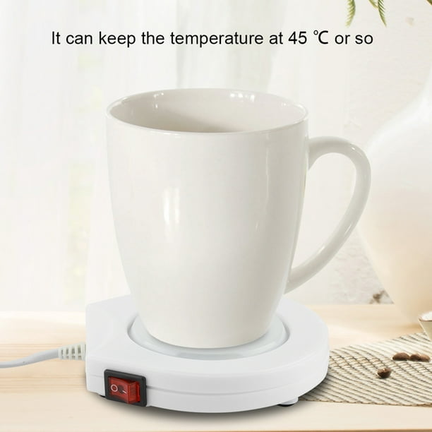 Chauffe Tasse électrique avec 3 Niveaux de température, Chauffe Tasses à  café avec arrêt Automatique, Tasse chauffante pour pour café, Lait, thé,  Boissons, Mug Chauffant pour la Maison et Le Bureau 