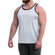 thumbnail image 5 of Verano Salir Tops Ejercicio Muscular Fitness Hombres Respirable sin Mangas Camshoulder Top, Camisa Casual Ligera, 5 of 5