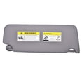 thumbnail image 2 of 83280TG7A12ZB Driver Left Side Sun Visor Gray Compatible with 2017-2022 Honda Pilot/Ridgeline RTL, 2 of 5