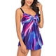 thumbnail image 4 of Traje de baño con falda y chaleco con estampado en color elegante para mujer Traje de baño de talla grande para mujer Bikini dividido OAVQHLG3B Store  lin121212, 4 of 4