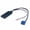 Without a microphone, variant on Suitable for Volkswagen VW Golf/Passat/Polo Bluetooth audio cable, car audio AUX adapter cable, MIC