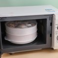 thumbnail image 5 of Double Tier Microwave Steamer BPA Free Cookware Pot Vegetable Seafood, 5 of 5