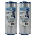 thumbnail image 1 of Unicel 5CH-352 Replacement 35 SqFt Spa Filter Cartridge,151 Pleats (2 Pack), 1 of 5