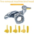 thumbnail image 5 of Herramienta de desmontaje de neumáticos, pelador de neumáticos de alta resistencia y duradero, pelador de neumáticos con cabeza de pájaro, pelador de neumáticos de 30 mm + 3 juegos de almohadillas, 5 of 5