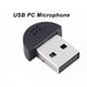 thumbnail image 5 of Mini micrófono USB sin controlador para dispositivo de equipo de grabación de computadora portátil, negro Inevent EL4847-01B, 5 of 6
