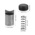 thumbnail image 2 of unbranded 1Jgo Kit De Para Agrícola Con Resorte, Pasador Y Tornillo Hexagonal Plateado, 2 of 8