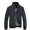 thumbnail image 3 of Veste Bomber Slim Mode Décontractée Printemps Automne pour Hommes Nouvelle Arrivée Veste de Baseball M-6TG, 3 of 5