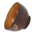 thumbnail image 4 of LOLIPPYY 1PC Creative Leaf-Shaped Wooden Bowl, Solid Wood Multi-Purpose Bowl for, 4 of 7