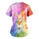 thumbnail image 3 of Pullover Impreso de Pascua de las Mujeres, Nuevo Cuello en V de Manga Corta Casual Top para Uso Diario Y de Fiesta, Camiseta de Cuidado de la Moda Elástica, 3 of 4