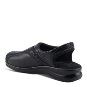 Spring Step Flexus Flexia Leather Clogs for Women - European Slingback Round Toe Slip-On Shoes - Ladies Casual Platform Clog for Work