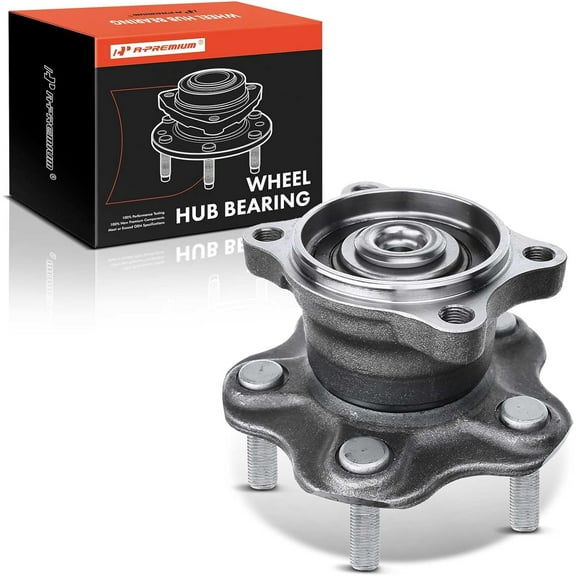 A-Premium Wheel Hub and Bearing Assembly Compatible with Nissan Altima 2002-2006 Maxima 2004-2008 Quest 2004-2009 Rear Left or Right