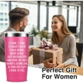thumbnail image 3 of I Came I Saw Tumbler for Women - Funny Tumbler for Women - Fun Birthday Gifts for Women, Sister, Mom, Grandma, Female Coworkers, 20 Oz Stainless Steel Insulated Funny Water Tumbler, Pink, 3 of 6