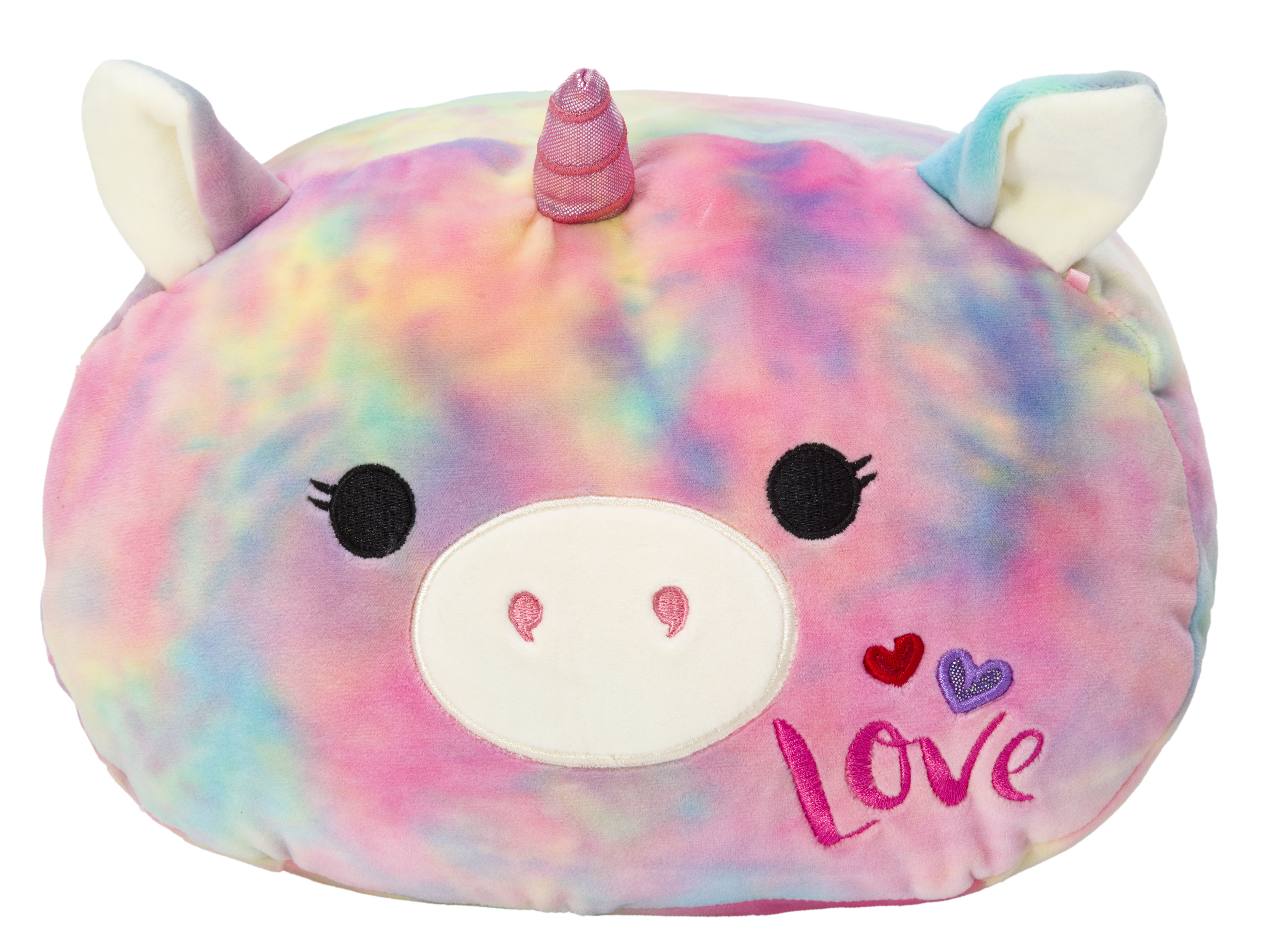 Squishmallow 12 Stackable Rainbow Tie Dye Unicorn Super Soft Plush Squishmallow 12 Stackable Rainbow Tie Dye Unicorn Super Soft Plush